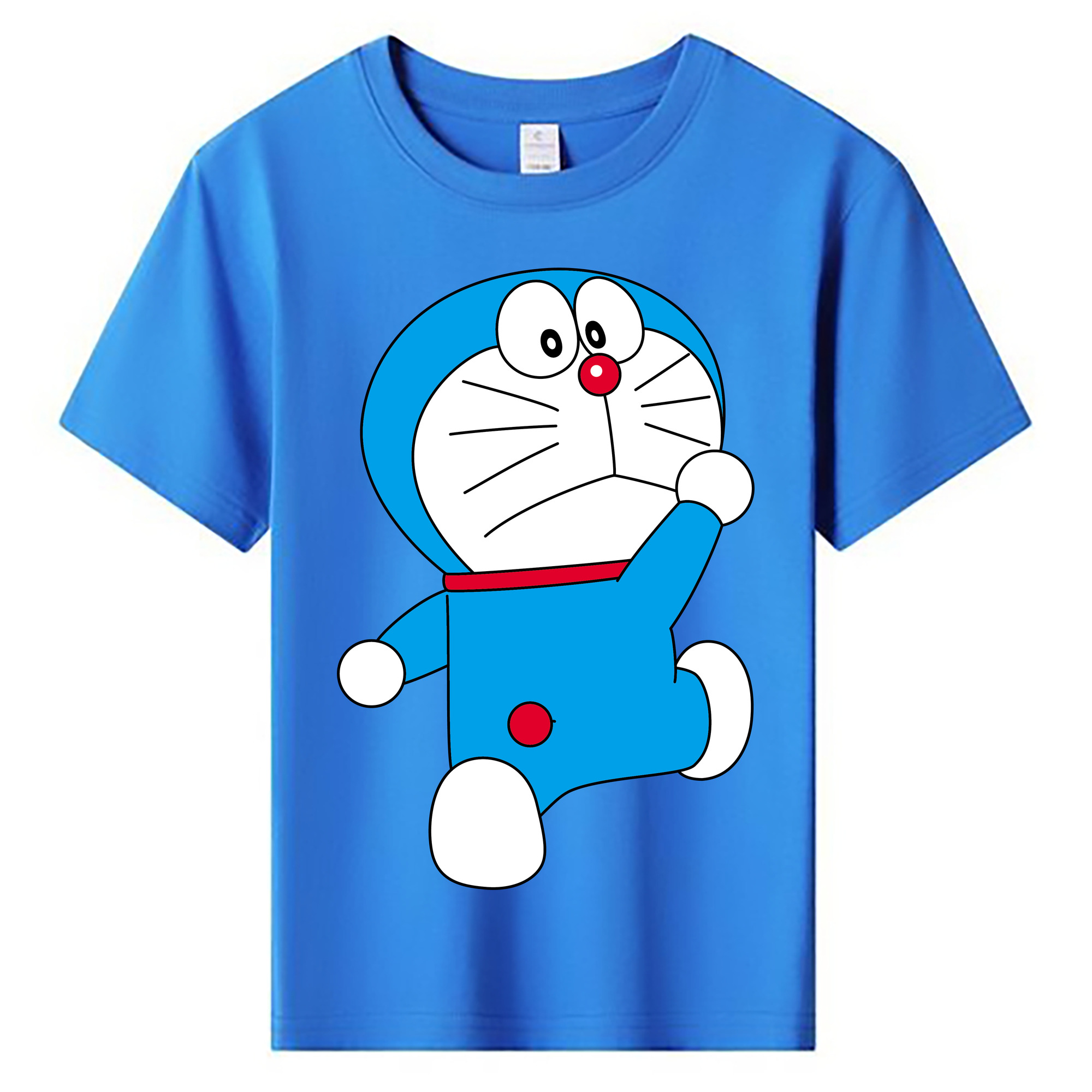 （画像用） ドラえもん Doraemon 綿100％キッズTシャツ（フロントプリント）